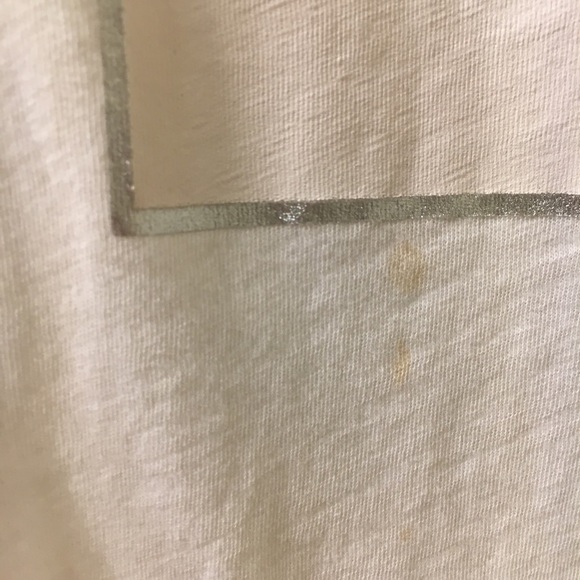 J Crew Ah Ha White Cotton Graphic T-Shirt Tee Top Size M - Picture 5 of 10